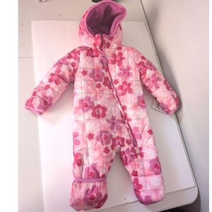 Baby Snowsuit -Lullaby- Pink Size 3-6M